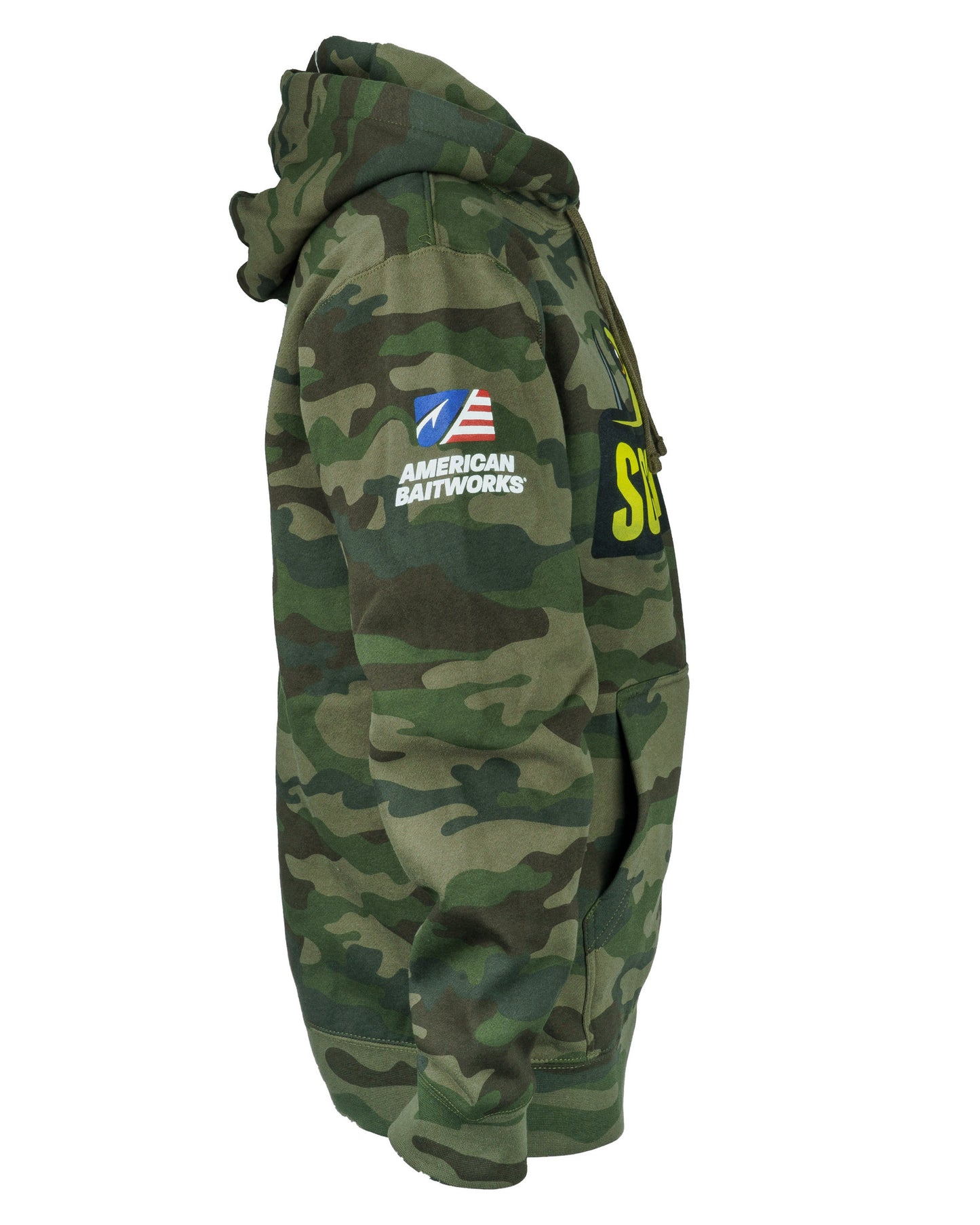 Scum Frog Hoodie Forest Camo