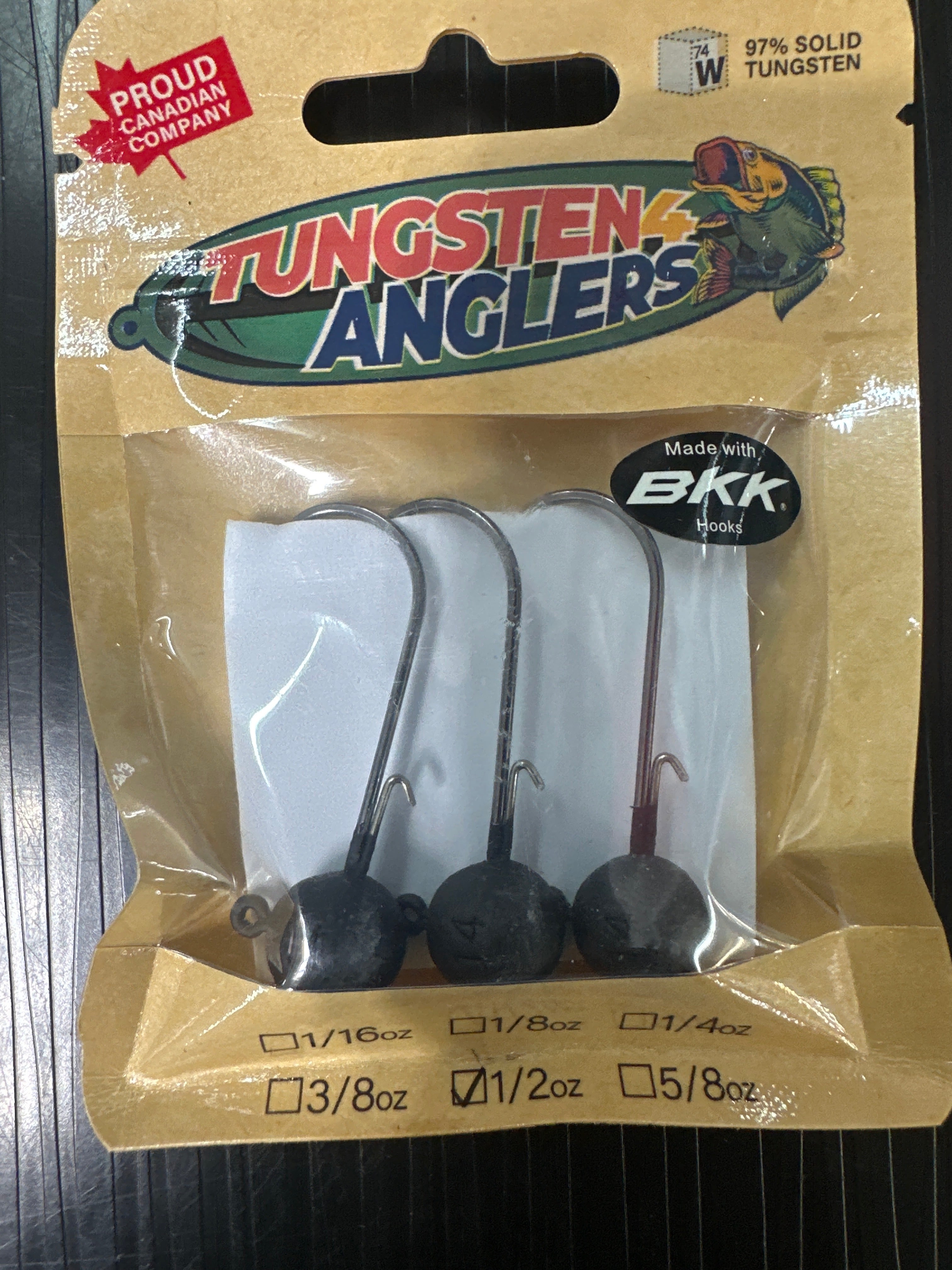Tungsten 4 Anglers ball head