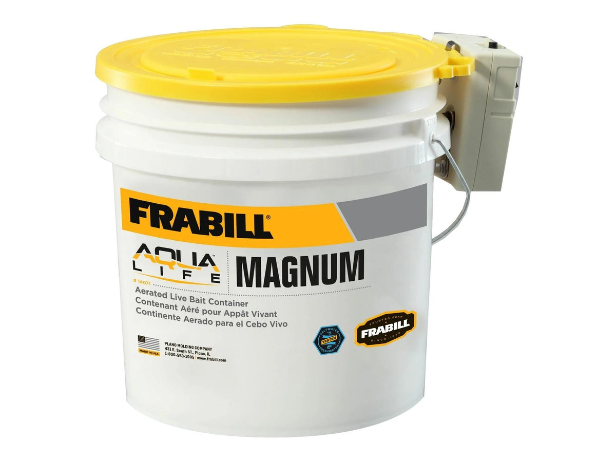 Frabill Magum aerated live bait container