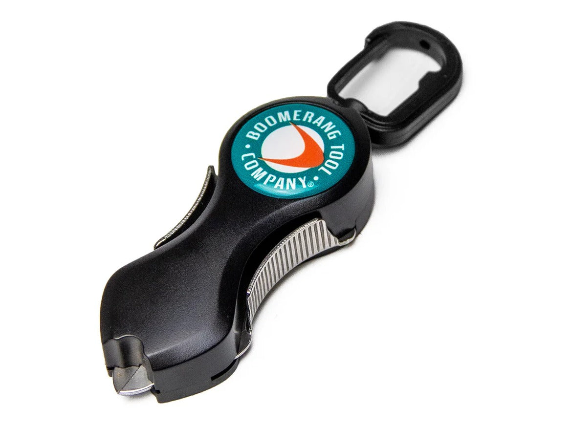 Boomerang line cutter
