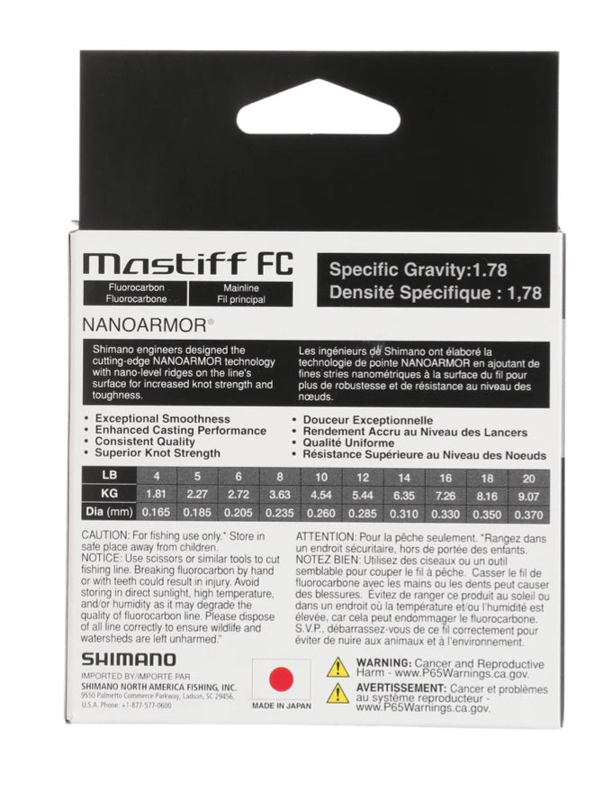 Shimano Mastiff Fluorocarbon