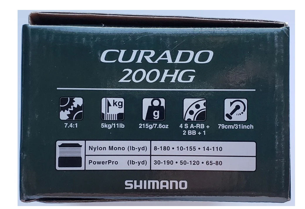 Shimano Curado 200 - 2022 Model - CLEARANCE/FINAL SALE