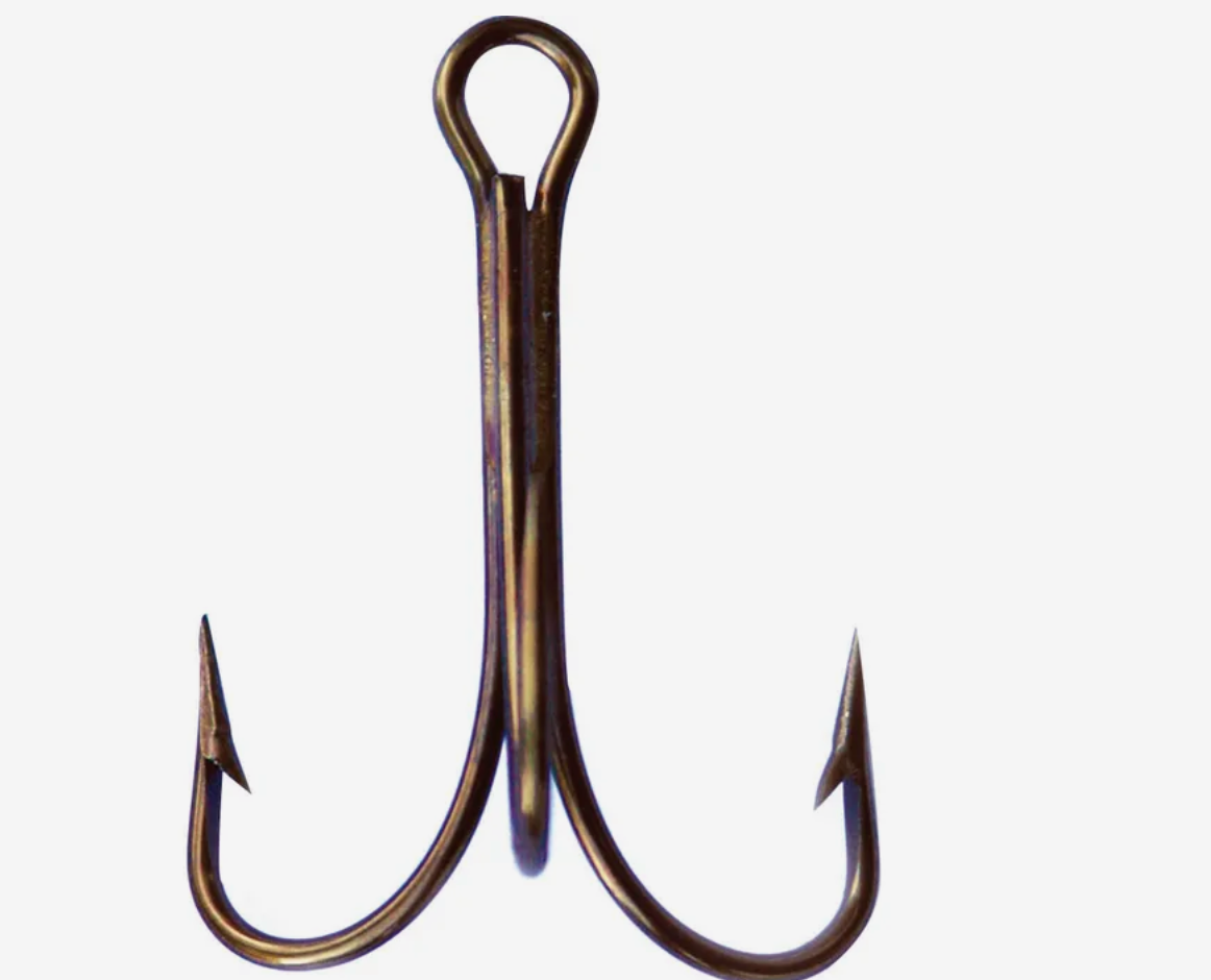 Mustad Treble Hook - 5pc
