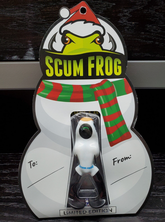 Scum Frog Chartreuse Thunder Toad Buzzbait Lure - Adjustable Trailer Hook