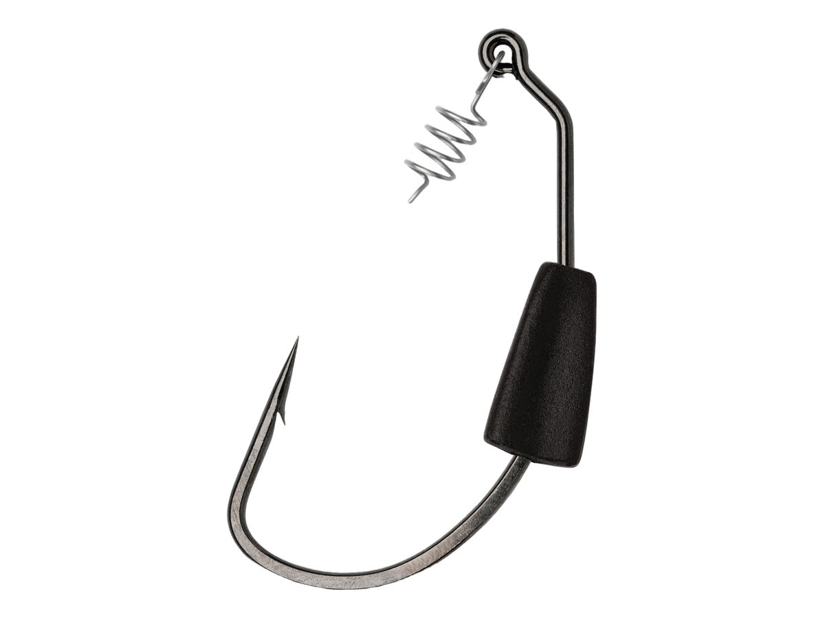 VMC Heavy Duty Weighted Black Nickel Swimbait Hook 4 pack