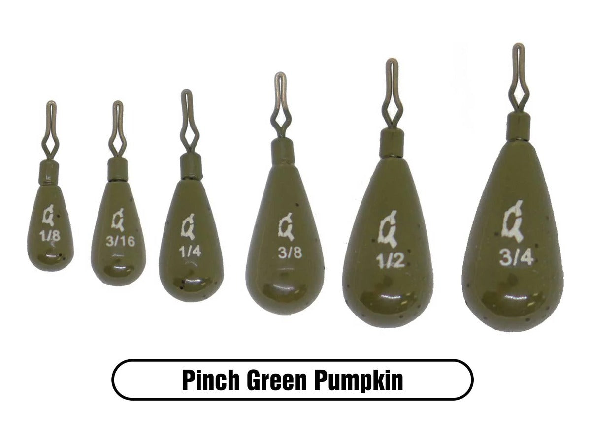 X Zone Tear Drop Tungsten Dropshot Weight