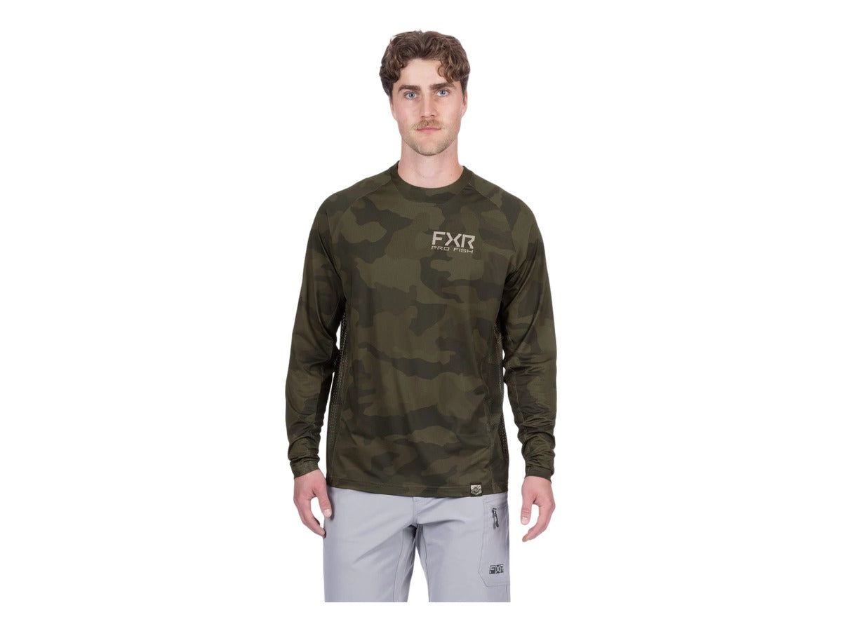 FXR m big treble air upf longsleeve