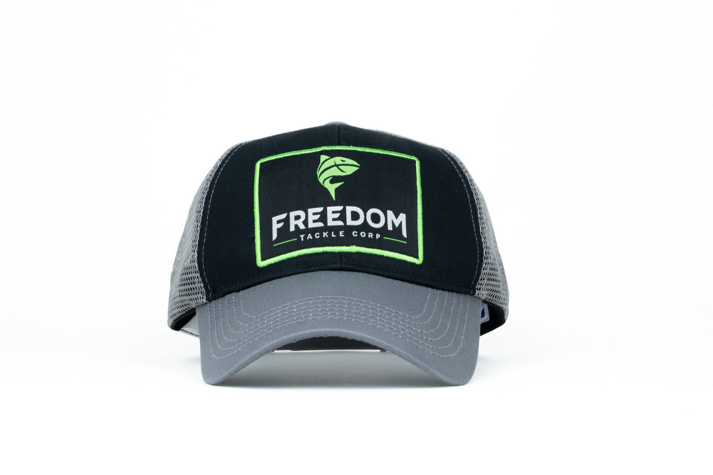 Freedom Tackle Corp. Baseball Hat (black and grey)